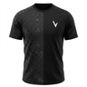 VYPER T-Shirt Herren Vorderseite - Snake-Skin Pattern auf rechter Koerperseite, V-Monogramm auf Brust